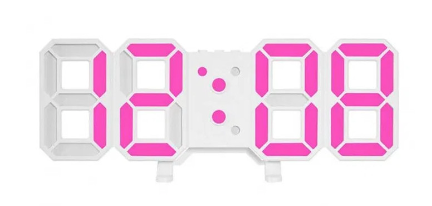 Ceas digital de birou 3D afisaj data ora si temperatura GH 8018